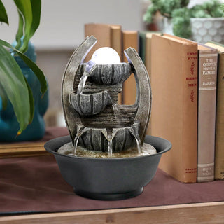 13-inch Indoor Tabletop Water Fountain
