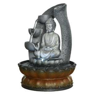 Westin Fountain Tabletop Buddha Decoration Zen Meditation Fountain