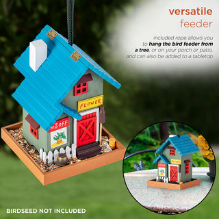 FLOWER STORE BIRD FEEDER