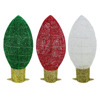 Green/Red/White Thread Light Lamp
