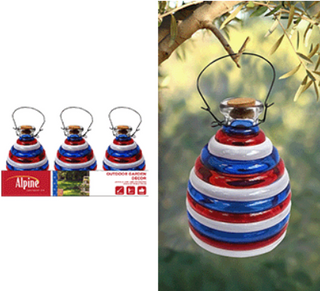 Patriotic Glass Wasp Trap