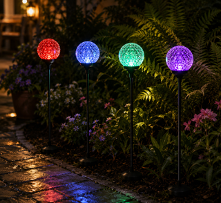Solar Mystic Ball Garden Stakes