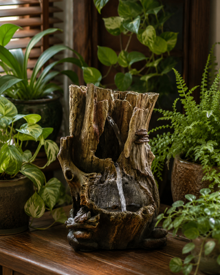 Rainforest Tabletop Fountain with LED Lights