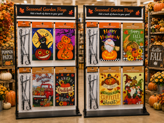 Halloween and Harvest Garden Flags