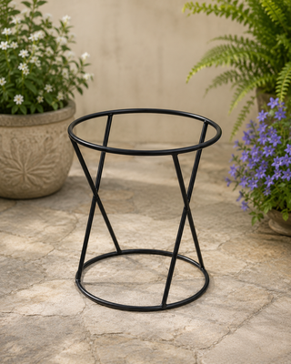 11" Gazing Globe Metal Stand (Globe NOT Included)