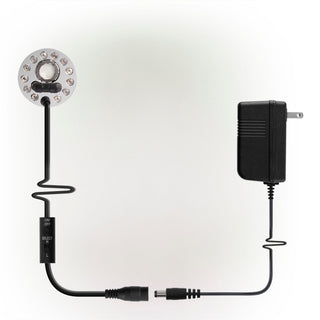 Single Jet Fogger with 12 LED Lights with Transformer