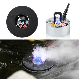 Magical Pond Fogger ( 3 Jet Mini-Pond Fogger w/ LED Lights )