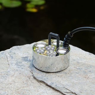 Magical Pond Fogger ( 3 Jet Mini-Pond Fogger w/ LED Lights )