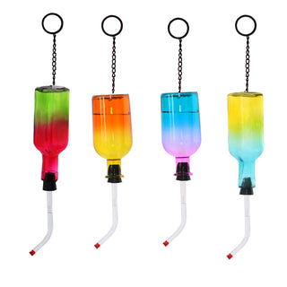 Ombre Glass Hummingbird Feeder
