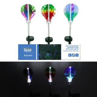 Solar Hot Air Balloon Garden Stake