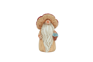 Resin Gnomes Mushroom Statuary