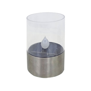 Solar Candle Decor with Warm White LED