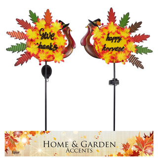 Solar Turkey Stake w/LED Lights