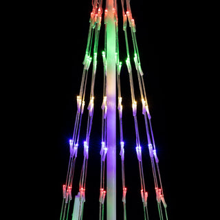 Christmas Tree Tower Decor with 8 Functions & 300 LED Lights