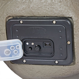 Solar Gray Bluetooth Enabled Rock Speaker
