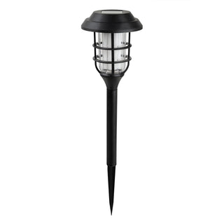 Solar Black Mini Torch Pathway LED Light