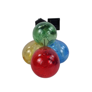 Solar Red, Yellow, Blue & Green Balloon Stake w/LED