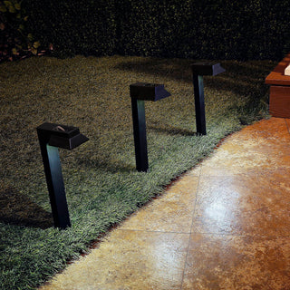 Solar Black Modern Pathway LED Light