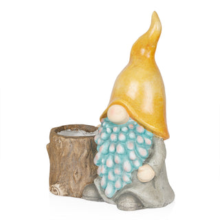 Gnome with Yellow Hat Planter