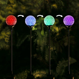 Solar Mystic Ball Garden Stakes
