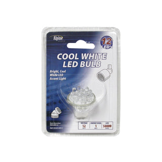 LED Bulb Display Case - Cool White - 12pcs