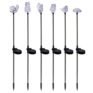 Solar Garden Friends Stake w/ Color Changing LED