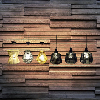 Solar Natural Rope Hanging Lantern w/Stand
