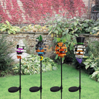 Spiral Bouncy Halloween Garden Stakes