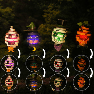 Spiral Bouncy Halloween Garden Stakes