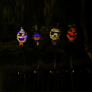 Spiral Bouncy Halloween Garden Stakes