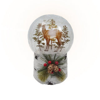 Christmas Snow Globe with LED Light