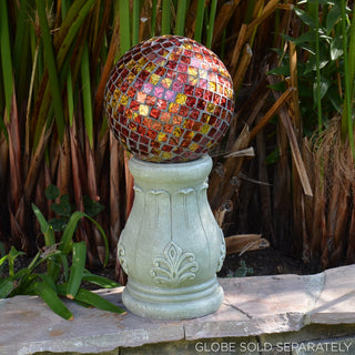 Roman Column Gazing Globe Stand