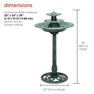 Three Tiered Pedestal Fountain