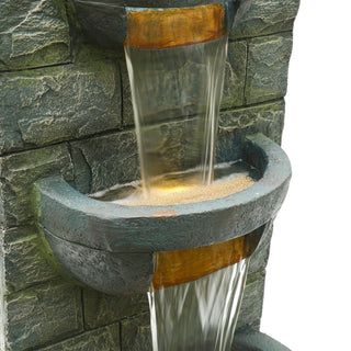 3-Tier Fountain with LED Lights