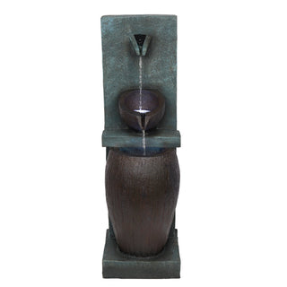 3-Tier Jar Fountain with LED Lights