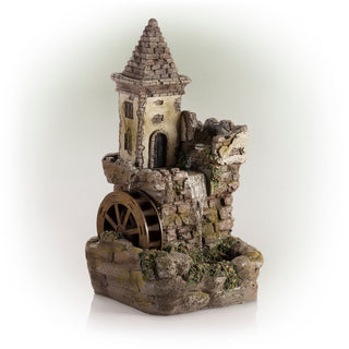 Castle Fairy Garden Fountain