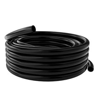 1/2" I.D. x 3/4" Wall PVC Black Tubing x 100' Coil