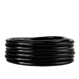1/2" I.D. x 3/4" Wall PVC Black Tubing x 100' Coil