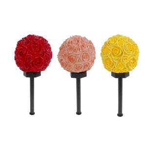 Solar Rose Ball Flower Stake