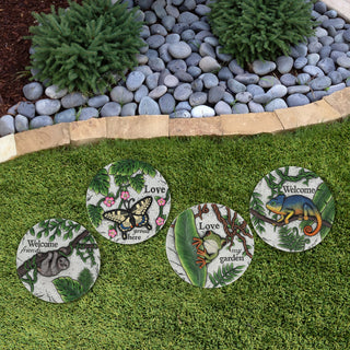 Rainforest Welcome Stepping Stones
