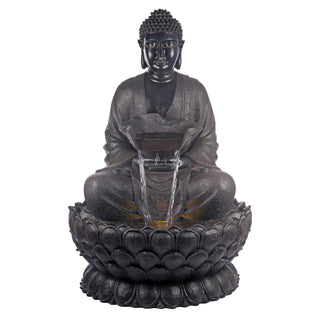 Buddha Zen Fountain with LED Light