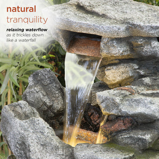 Rainforest Fountain with LED Lights